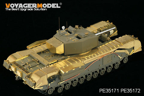 ボイジャーモデル PE35171 1/35 WWIIイギリス チャーチル Mk.III歩兵戦車(AFVクラブ35153)