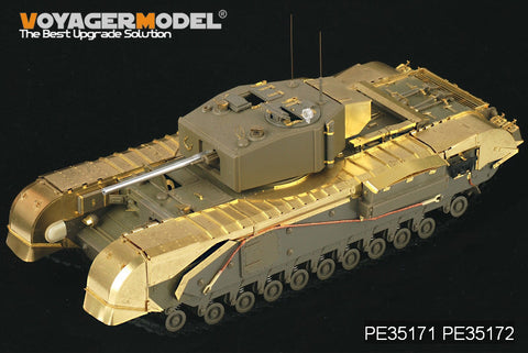 ボイジャーモデル PE35171 1/35 WWIIイギリス チャーチル Mk.III歩兵戦車(AFVクラブ35153)