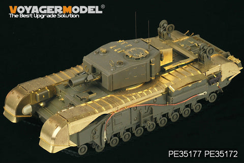 ボイジャーモデル PE35177 1/35 WWIIイギリス チャーチル Mk.III AVRE (AFVクラブ35167)