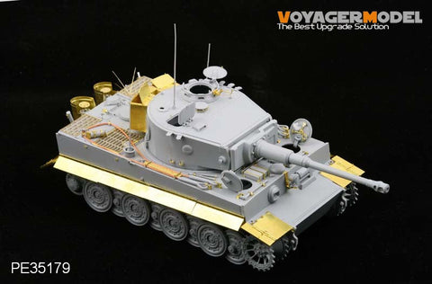 ボイジャーモデル PE35179 1/35 WWIIドイツ タイガーI後期型 エッチングセット(ドラゴン6253/6406用)