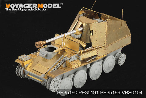 ボイジャーモデル PE351991/35 WWIIドイツ マーダーIII M型 極初期型車体上部 (ドラゴン6464)