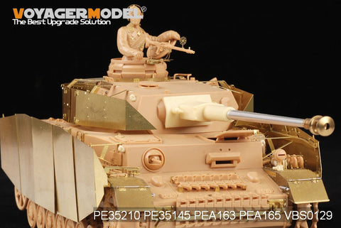 ボイジャーモデル PE35210 1/35 WWIIドイツ IV号戦車H型 エッチングセット(タミヤ35209用)