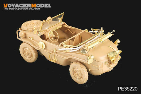 ボイジャーモデル PE35220 1/35 WWIIドイツ シュビムワーゲン Type 166 (タミヤ35224)