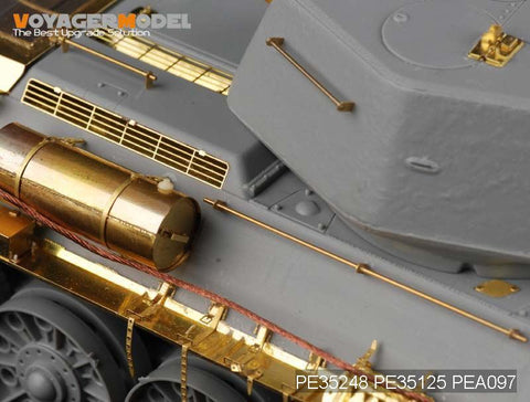 ボイジャーモデル PE35248 1/35 WWIIロシア T-34/76 1943年型 エッチングセット(ドラゴン用)