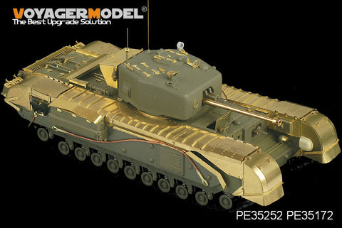 ボイジャーモデル PE35252 1/35 WWIIイギリス チャーチル Mk.IV 歩兵戦車基本セット(AFVクラブ35154)