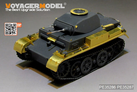 ボイジャーモデル PE35286 1/35 WWIIドイツ II号戦車G型 エッチングセット(5Mホビー 35001用)
