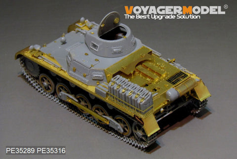 ボイジャーモデル PE35289 1/35 WWIIドイツ I号戦車B型DAK仕様 エッチング基本セット(ドラゴン6207用)