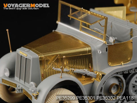 ボイジャーモデル PE35299 1/35 WWIIドイツ Sd.Kfz.7/1 Part 1 (ドラゴン6525)