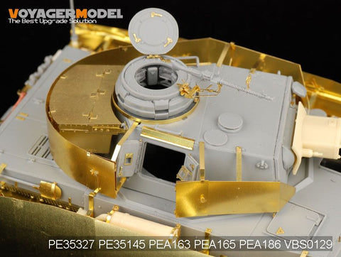 ボイジャーモデル PE35327 1/35 WWIIドイツ IV号戦車H型後期型/J初期型 エッチングセット(ドラゴン6300/6549用)