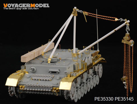 ボイジャーモデル PE35330 1/35 WWIIドイツ IV号戦車J型ベルゲパンツァー (ドラゴン6438)