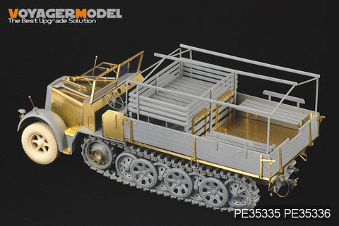 ボイジャーモデル PE35335 1/35 WWIIドイツ Sd.Kfz.7 8tハーフトラック 後期型(ドラゴン6562)