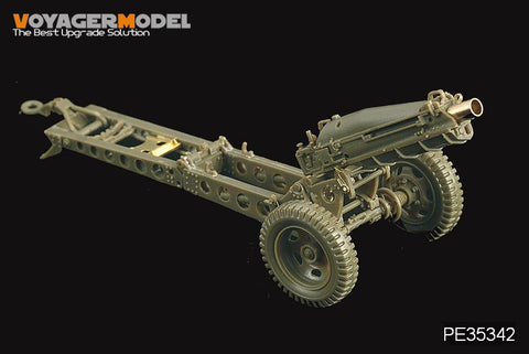 ボイジャーモデル PE35342 1/35 アメリカ M1A1 75mm榴弾砲(ヴィジョンモデル35001)