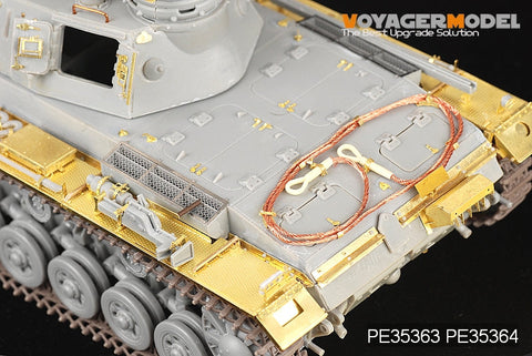 ボイジャーモデル PE35363 1/35 WWIIドイツ III号戦車 E/F型 (ドラゴン)