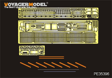 ボイジャーモデル PE35396 1/35 WWIIドイツ III号突撃砲F8型後期型 フェンダーセット(ドラゴン6644用)
