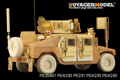 ボイジャーモデル PE35401 1/35 現用アメリカ海兵隊 ハンヴィーM1114 Frag5・スモークディスチャージャー (ブロンコ 35080/35092)