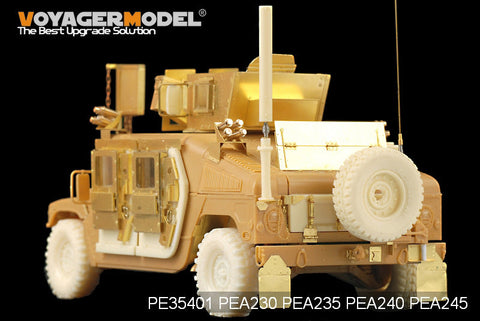 ボイジャーモデル PE35401 1/35 現用アメリカ海兵隊 ハンヴィーM1114 Frag5・スモークディスチャージャー (ブロンコ 35080/35092)