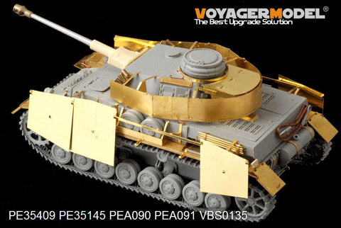 ボイジャーモデル PE35409 1/35 WWIIドイツ IV号戦車G型 スモークディスチャージャー付き エッチング基本セット(ドラゴン用)