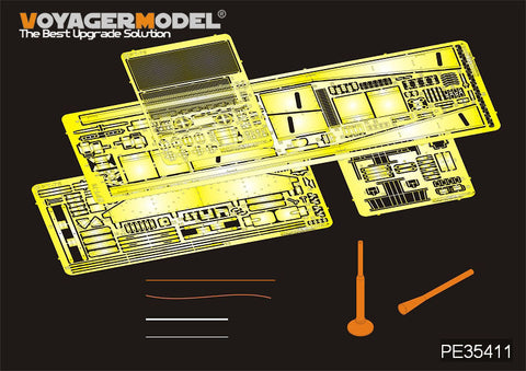 ボイジャーモデル PE35411 1/35 WWIIロシア/ポーランド PT-76B水陸両用戦車 (トランぺッター00381/00382)