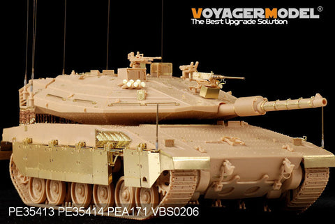 ボイジャーモデル PE35413 1/35 現用 メルカバMk.IV LIC主力戦車 ・チェーン (アカデミー13227)