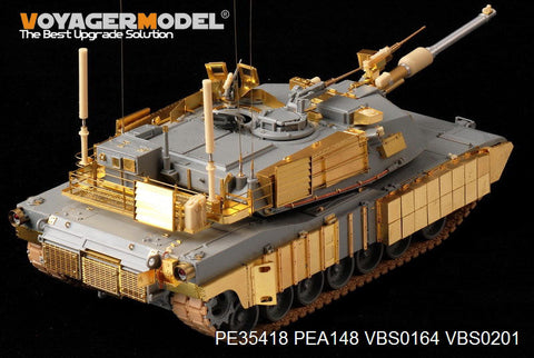 ボイジャーモデル PE35418 1/35 現用アメリカ M1A1 TUSK1 エイブラムス 基本セット(ドラゴン3535)