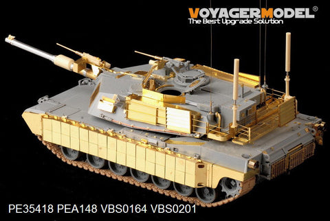 ボイジャーモデル PE35418 1/35 現用アメリカ M1A1 TUSK1 エイブラムス 基本セット(ドラゴン3535)