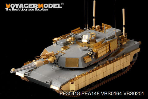 ボイジャーモデル PE35418 1/35 現用アメリカ M1A1 TUSK1 エイブラムス 基本セット(ドラゴン3535)