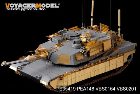 ボイジャーモデル PE35419 1/35 現用アメリカ M1A2 TUSK2エイブラムズ エッチング基本セット(ドラゴン3536用)