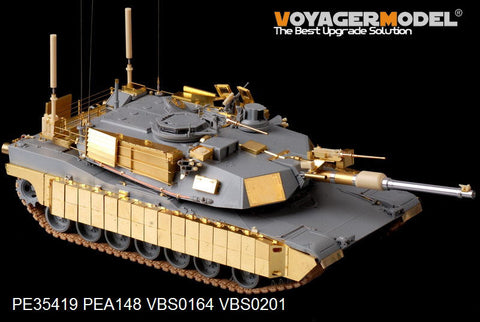 ボイジャーモデル PE35419 1/35 現用アメリカ M1A2 TUSK2エイブラムズ エッチング基本セット(ドラゴン3536用)