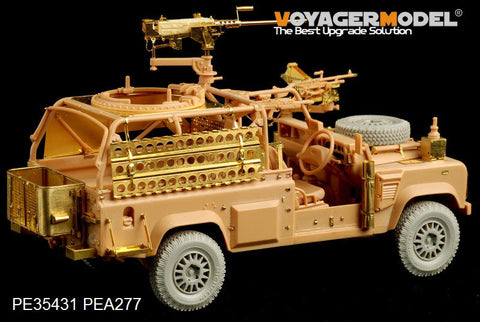 ボイジャーモデル PE35431 1/35 現用イギリス ディフェンダー XD "ウルフ"特殊部隊仕様(ホビーボス82446)