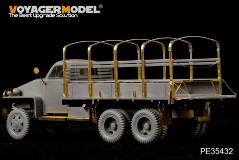 ボイジャーモデル PE35432 1/35 WWII ロシア スチュードベーカーUS6 トラック(イタレリ 6499 /ICM 35511)