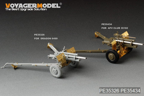 ボイジャーモデル PE35434 1/35 WWIIアメリカ 105mm ハウザー M2A1(AFVクラブ35182)