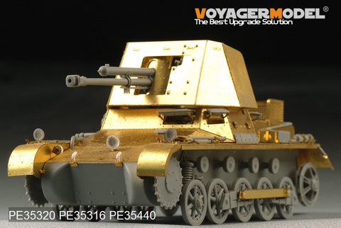 ボイジャーモデル PE35440 1/35 WWIIドイツ I号47mm対戦車自走砲初期型 基本セット(ドラゴン6230)