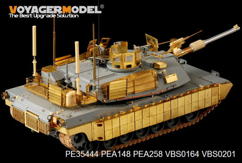 ボイジャーモデル PE35444 1/35 現用アメリカ M1A2エイブラムズ TUSK1 後期型 エッチング基本セット(ドラゴン3636用)
