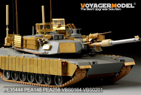 ボイジャーモデル PE35444 1/35 現用アメリカ M1A2エイブラムズ TUSK1 後期型 エッチング基本セット(ドラゴン3636用)
