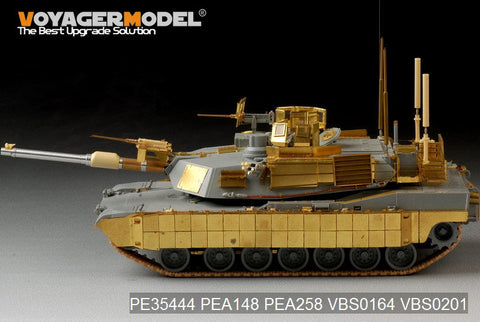 ボイジャーモデル PE35444 1/35 現用アメリカ M1A2エイブラムズ TUSK1 後期型 エッチング基本セット(ドラゴン3636用)