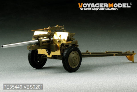 ボイジャーモデル PE35449 1/35 WWIIアメリカ 3インチM5 対戦車砲・ M1 105mm 榴弾砲 M2A1砲架 2in1( AFVクラブ35S64/35160)