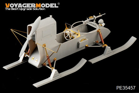 ボイジャーモデル PE35457 1/35 WWIIソビエトアエロサンRF-8/GAZ-98(トランぺッター02322)