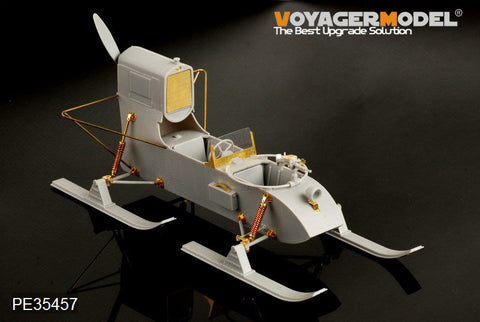 ボイジャーモデル PE35457 1/35 WWIIソビエトアエロサンRF-8/GAZ-98(トランぺッター02322)