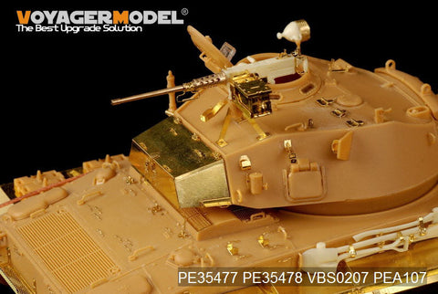 ボイジャーモデル PE35477 1/35 WWIIアメリカ M24 チャーフィー (初期型) 軽戦車 基本セット(ブロンコ 35069)