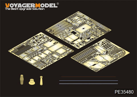 ボイジャーモデル PE35480 1/35 現用アメリカ M-ATV MRAP 基本セット(キネティックK61007用)