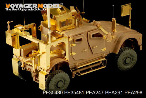 ボイジャーモデル PE35480 1/35 現用アメリカ M-ATV MRAP 基本セット(キネティックK61007用)