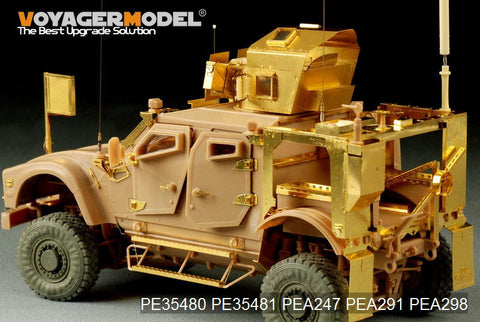 ボイジャーモデル PE35480 1/35 現用アメリカ M-ATV MRAP 基本セット(キネティックK61007用)