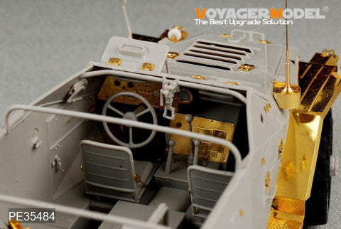 ボイジャーモデル pe35484 1/35 現用ロシア BTR-40装甲兵員輸送車(トランぺッター05517)