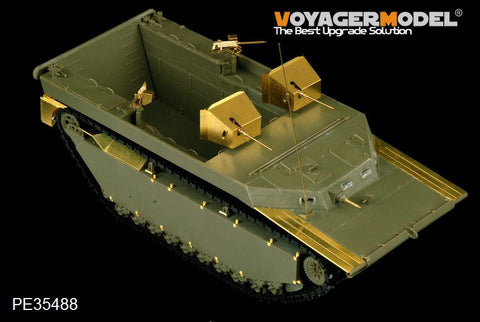 ボイジャーモデル PE35488 1/35 WWIIアメリカ LVT-4 ウォーターバッファロー後期型 基本セット( AFVクラブ 35198用)