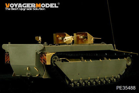 ボイジャーモデル PE35488 1/35 WWIIアメリカ LVT-4 ウォーターバッファロー後期型 基本セット( AFVクラブ 35198用)