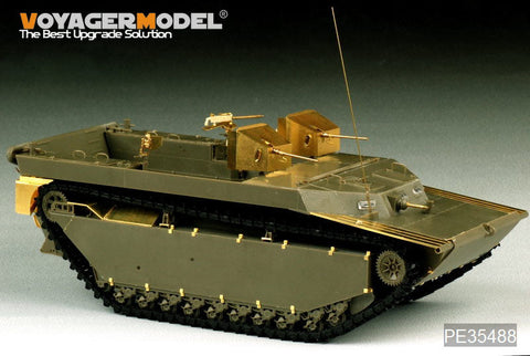 ボイジャーモデル PE35488 1/35 WWIIアメリカ LVT-4 ウォーターバッファロー後期型 基本セット( AFVクラブ 35198用)