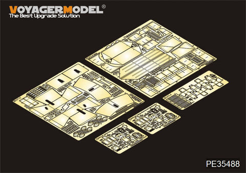 ボイジャーモデル PE35488 1/35 WWIIアメリカ LVT-4 ウォーターバッファロー後期型 基本セット( AFVクラブ 35198用)