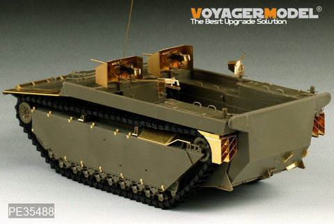 ボイジャーモデル PE35488 1/35 WWIIアメリカ LVT-4 ウォーターバッファロー後期型 基本セット( AFVクラブ 35198用)