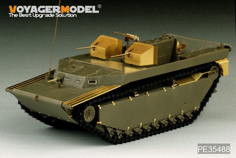 ボイジャーモデル PE35488 1/35 WWIIアメリカ LVT-4 ウォーターバッファロー後期型 基本セット( AFVクラブ 35198用)