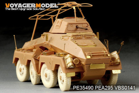 ボイジャーモデル PE35490 1/35 WWIIドイツ Sd.kfz.232 ８輪装甲車 初期型 エッチングセット(AFV35232用)